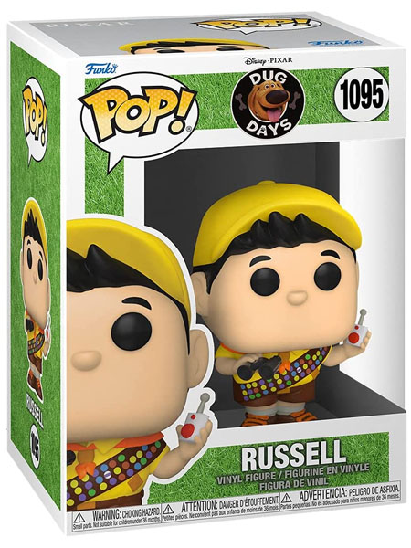 Funko POP #1095 Disney Pixar Dug Days Russell Figure